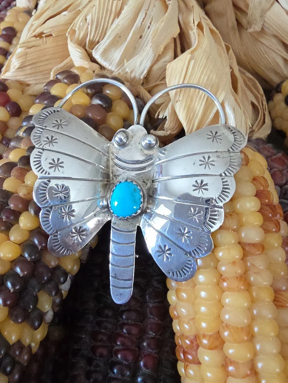 Adorable Native American Navajo Butterfly Moth Pin By Jeff Largo 🩵🦋🩶